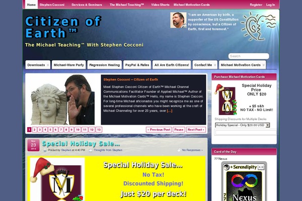Site using Suffusion Commerce Pack plugin