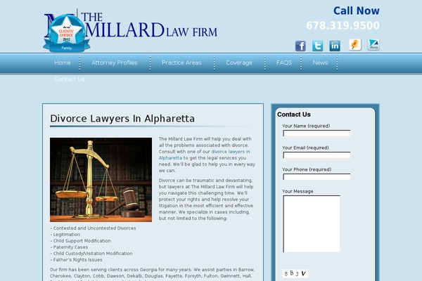 themillardlawfirm.com site used Attarni