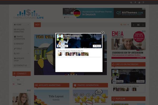 Site using Meks Smart Author Widget plugin