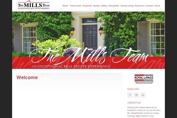 themillsteam.ca site used Millsteam