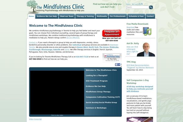 themindfulnessclinic.ca site used Themindfulnessclinic