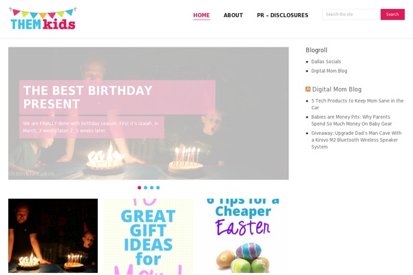 KadenceWP theme site design template sample