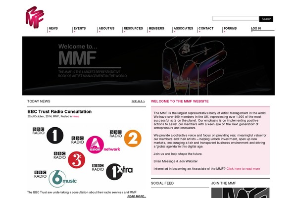 themmf.net site used Honeycomb