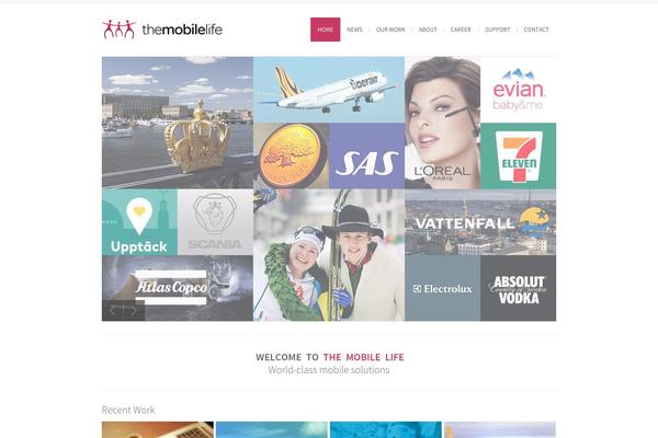 Semplice5 theme site design template sample