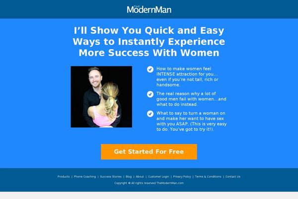 themodernman.com site used Tmm