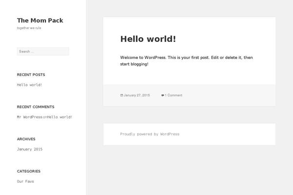 Devoe theme site design template sample