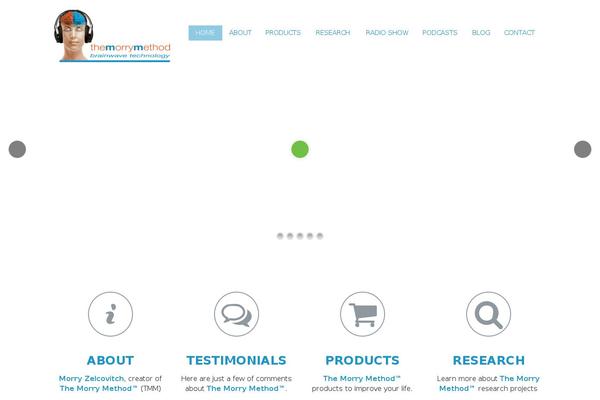 Zero theme site design template sample