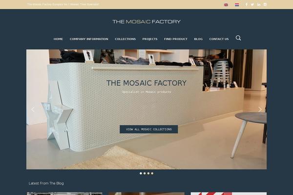 Mr. Tailor theme site design template sample