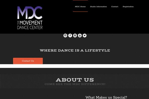 themovementdance.com site used Inka