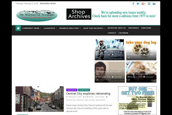 Dolores theme site design template sample