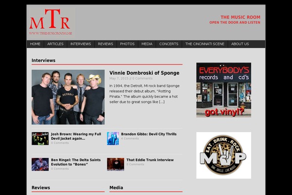 MH Magazine theme site design template sample