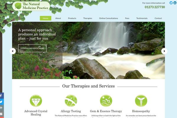 Site using Testimonial Slider plugin