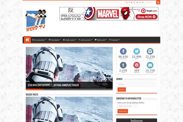 Site using Instanow plugin