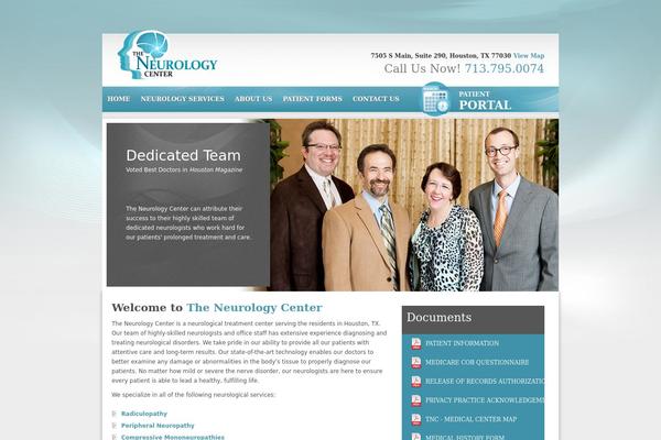 theneurologycenter.com site used Care_center_wordpress