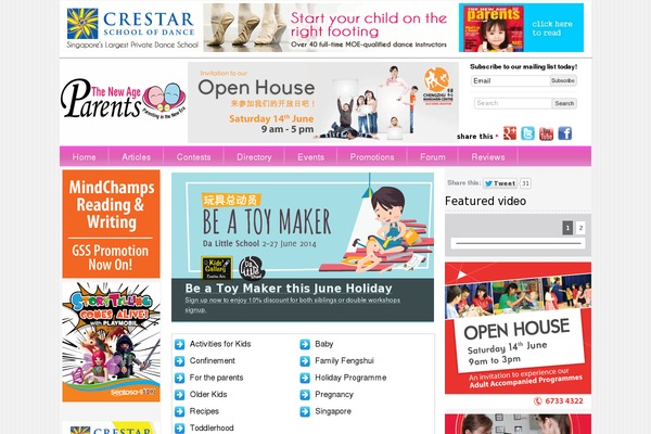 ClassiPress theme site design template sample