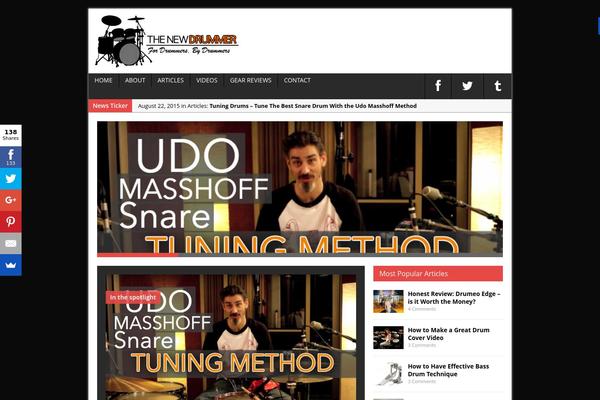Blogoma theme site design template sample