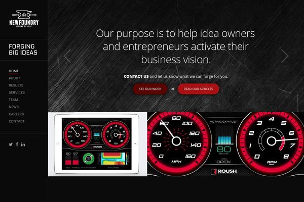 Site using Revolution Slider plugin
