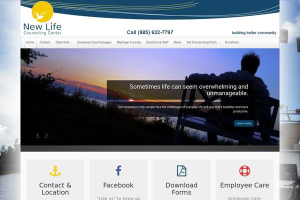 evolve theme site design template sample