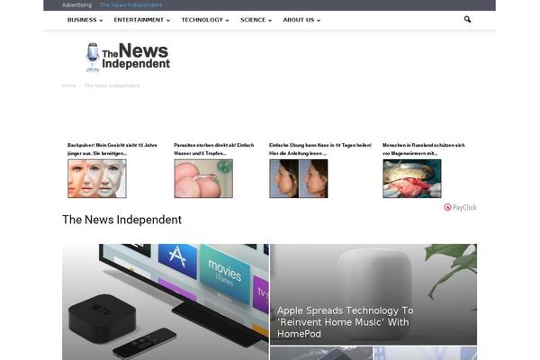 Site using Sticky Ad Bar Plugin plugin