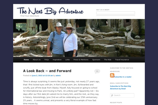 Site using Cimy Header Image Rotator plugin