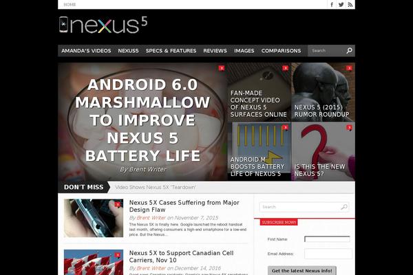 thenexus5.com site used Contentfirstmarketing