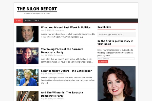 thenilonreport.com site used Salinger