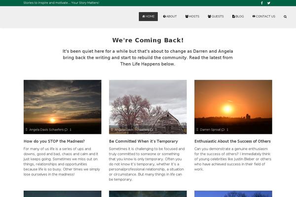 Megalithe theme site design template sample
