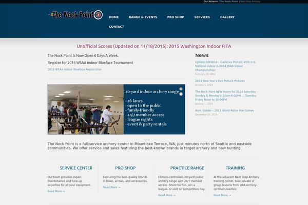 Highend theme site design template sample
