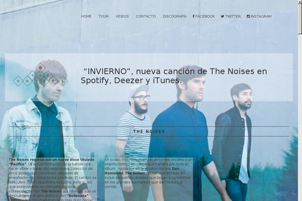 thenoises.es site used Digital Newspaper