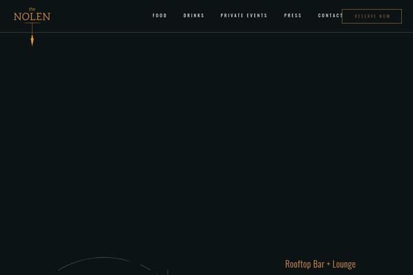 Laurent theme site design template sample