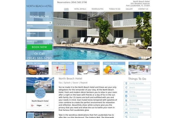 Alloggio theme site design template sample