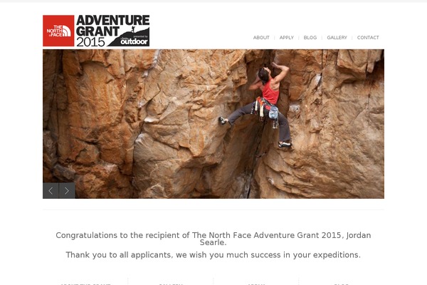 thenorthfacegrant.com.au site used Prefer Blog