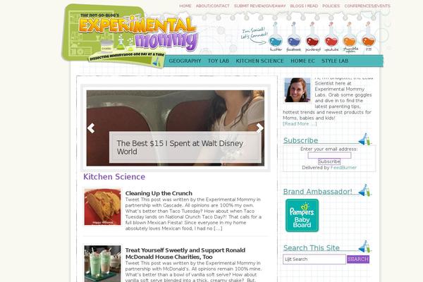 Generatepress_child theme site design template sample