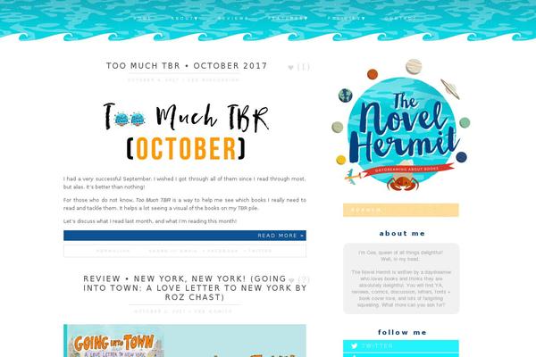 Site using Ultimate-book-blogger plugin