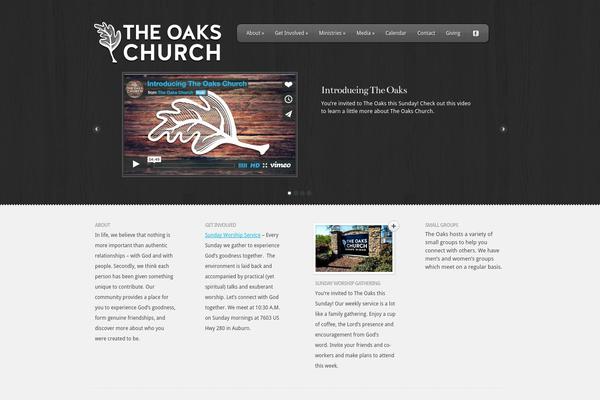 Feather theme site design template sample