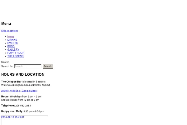 Revolution theme site design template sample