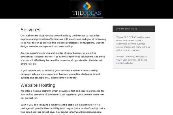 Dynamik Gen theme site design template sample