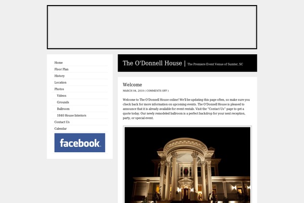 Site using My Calendar plugin