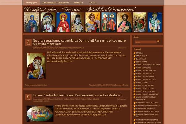 Melissa theme site design template sample