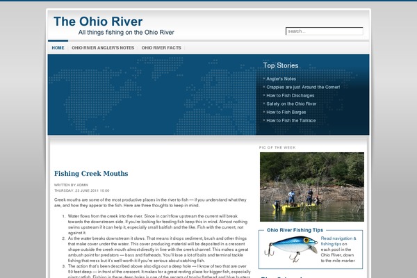 Tribune theme site design template sample
