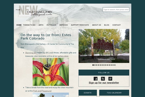 Bridge Child theme site design template sample