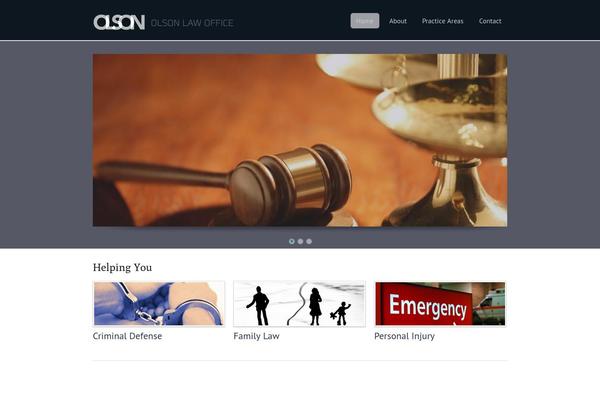 Beacon theme site design template sample