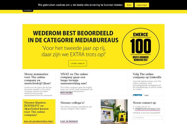 TOC theme websites examples