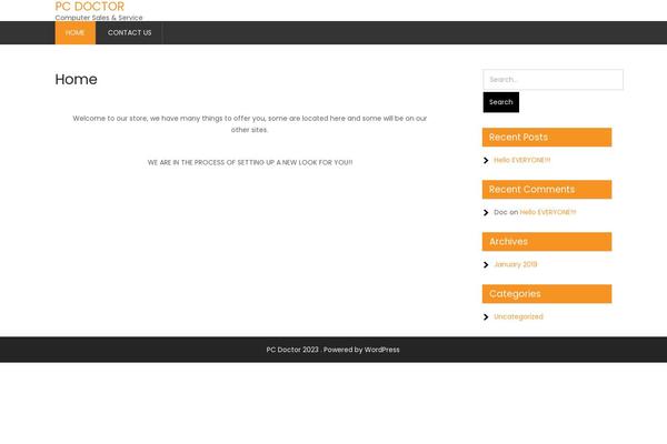 theonlypcdoctor.com site used Computer