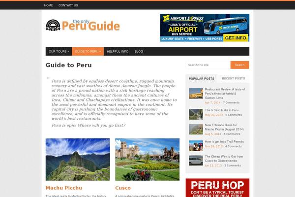 Site using TablePress plugin