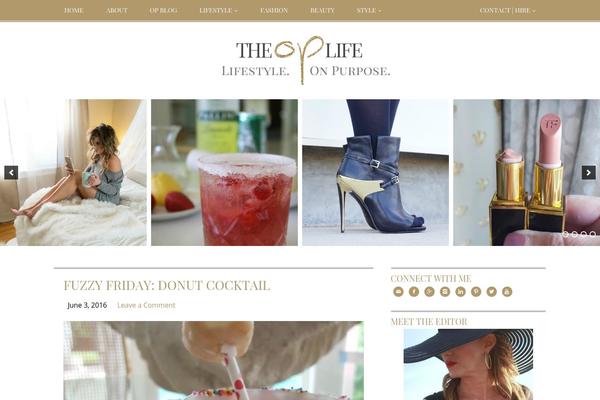 Site using Simple Social Icons plugin