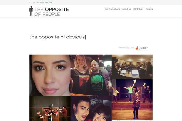 Site using Typing Effect plugin