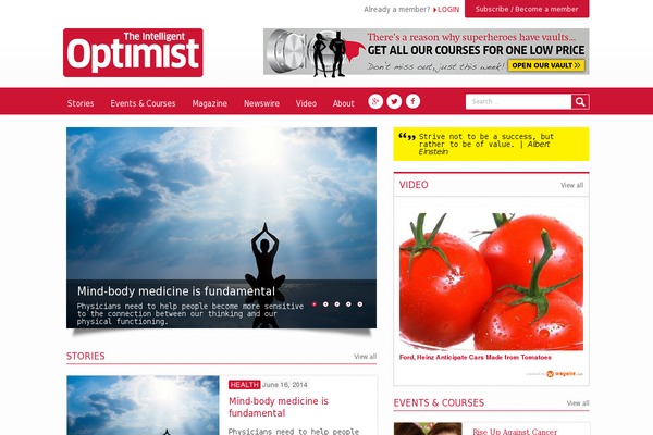 optimist WordPress theme, websites list used optimist theme optimist theme websites examples