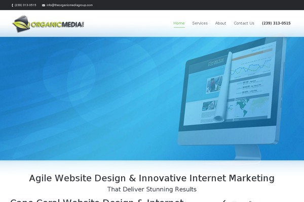 Impreza theme site design template sample