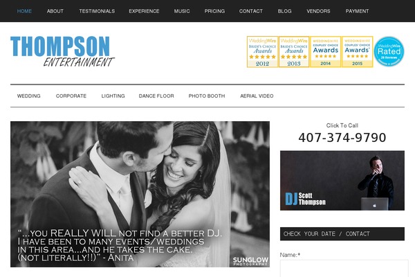 Site using Fast Secure Contact Form plugin